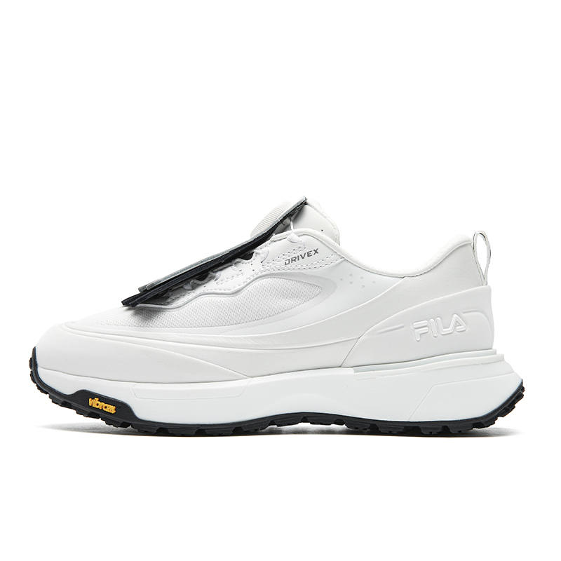 FILA GF DRIVEX Abrasion Resistant Lightweight Breathable Low top Golf Shoes Women's Bright White