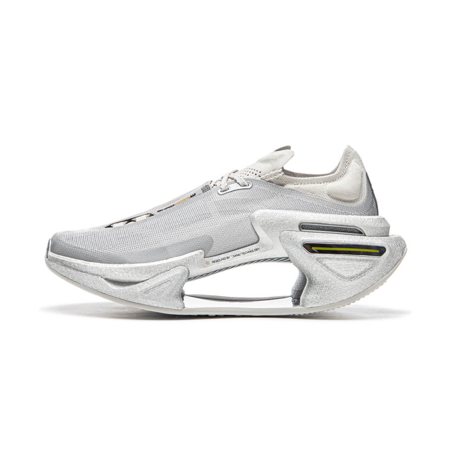 Li-Ning Li Ning Shadow 3.0 Textile Low top Casual Sprint Physical Fitness Test & Exam Running Shoes Unisex Silver