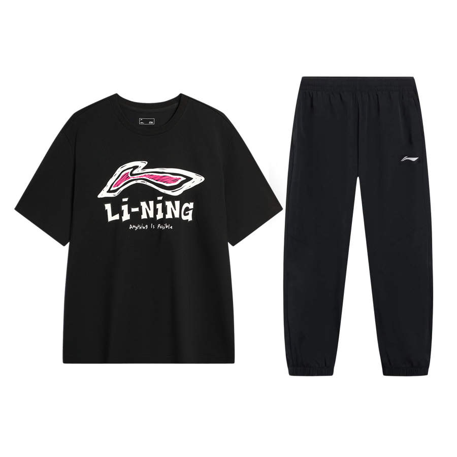 Li-Ning Li Ning Summer Casual Sportswear Men's Black
