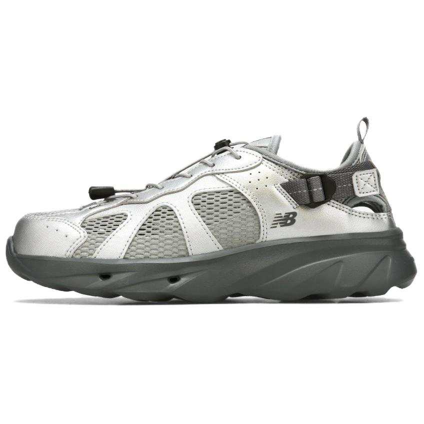 New Balance New Balance Kave Synthetic Leather Comfortable River Trekking Shoes Unisex Silver Gray