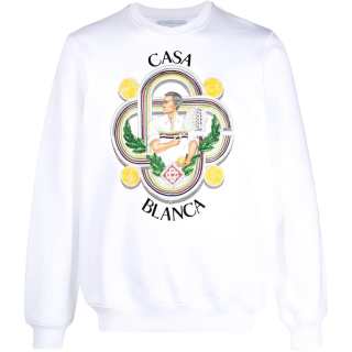 Casablanca Le Joueur Crewneck Sweatshirt