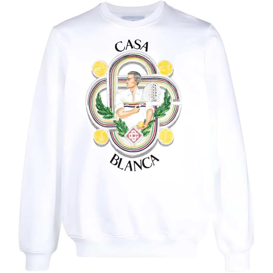 Casablanca Le Joueur Crewneck Sweatshirt