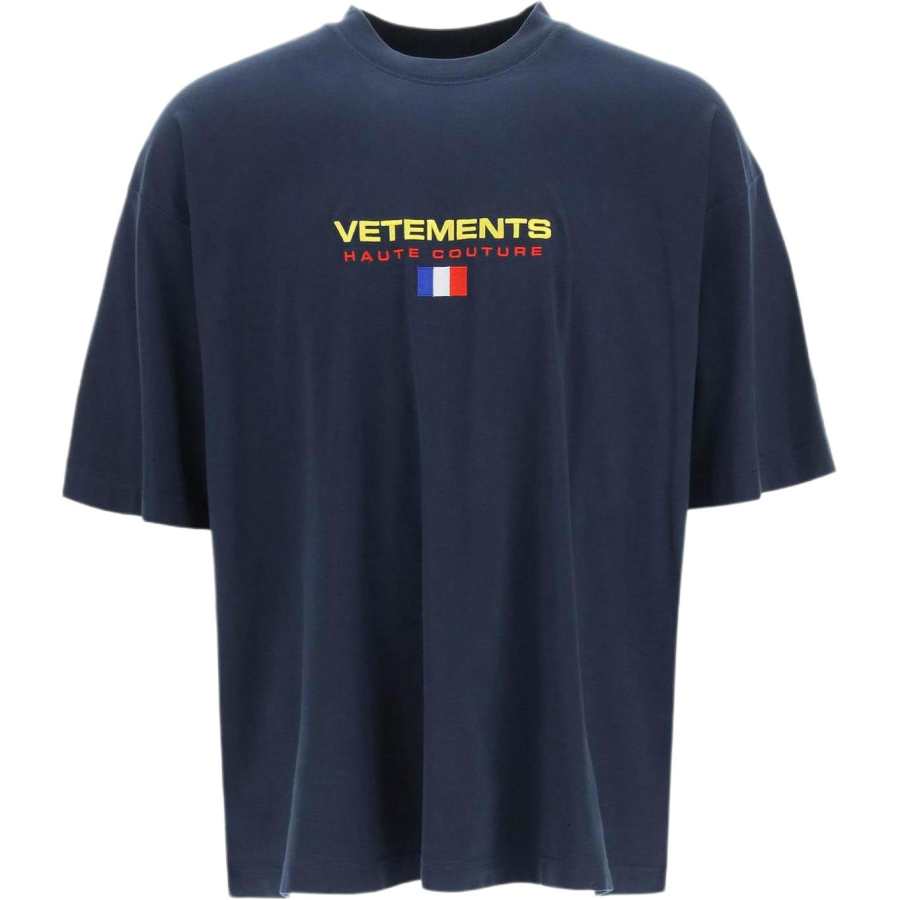 Vetements T Shirt Men's Dark Blue