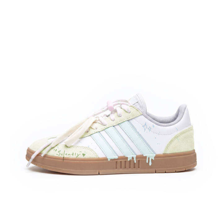 Adidas Adidas Gradas Low top Skateboard Shoes Unisex White/Light Green