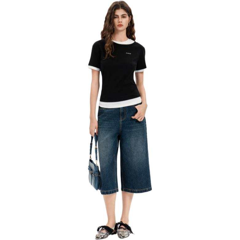 PINKO SS26 Denim Shorts Women's