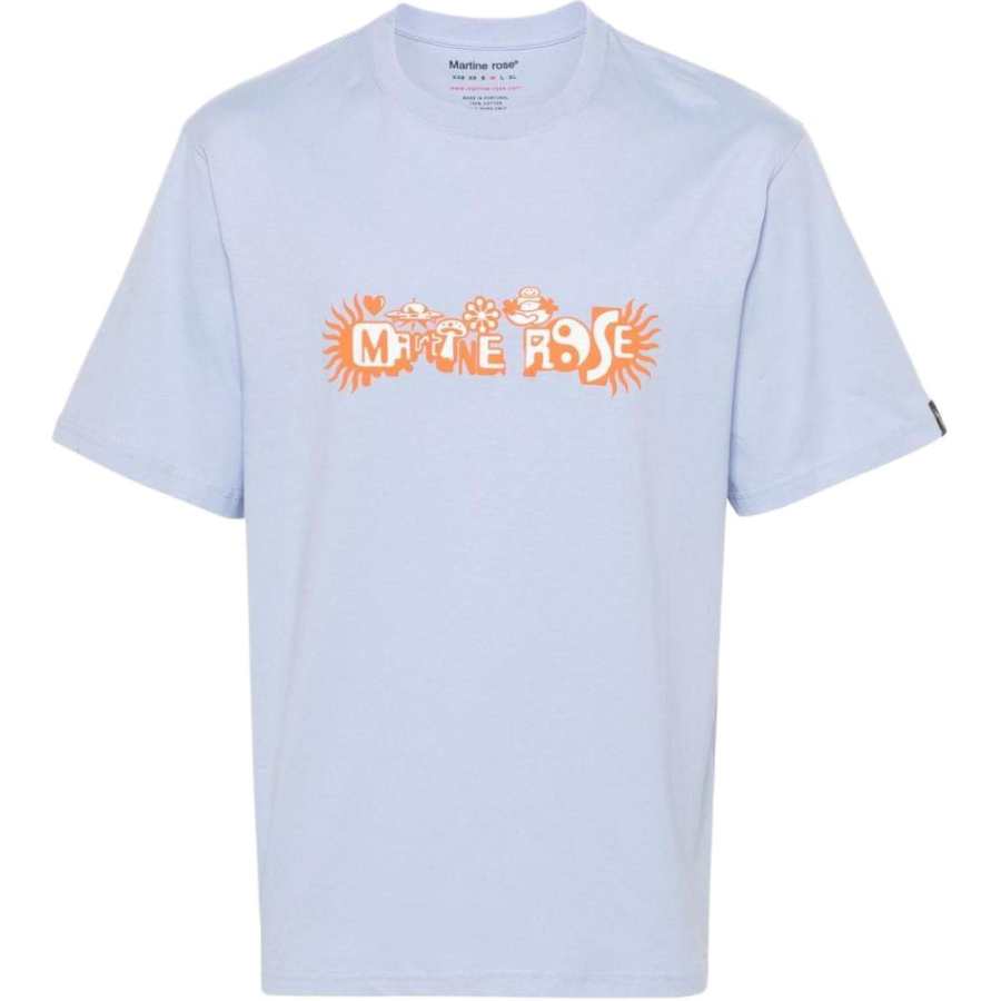 Martine Rose logo-print cotton T-shirt
