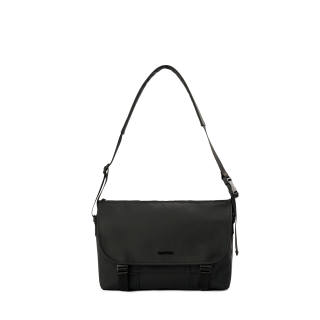 NAUTICA Fabric Messenger Bag Crossbody Bag Unisex Black