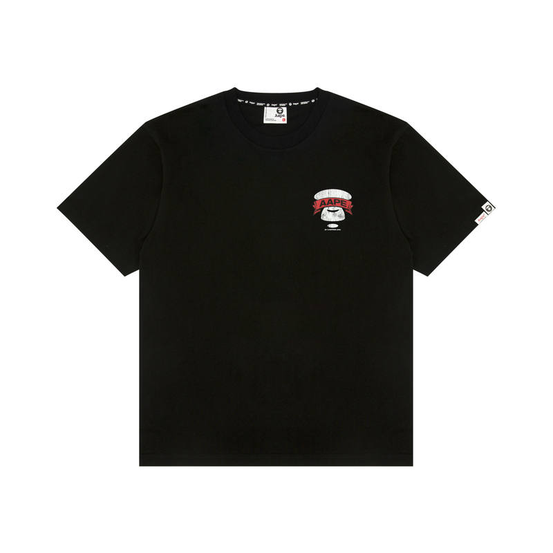 Aape Aape T Shirts Men's Crew Neck Moderate