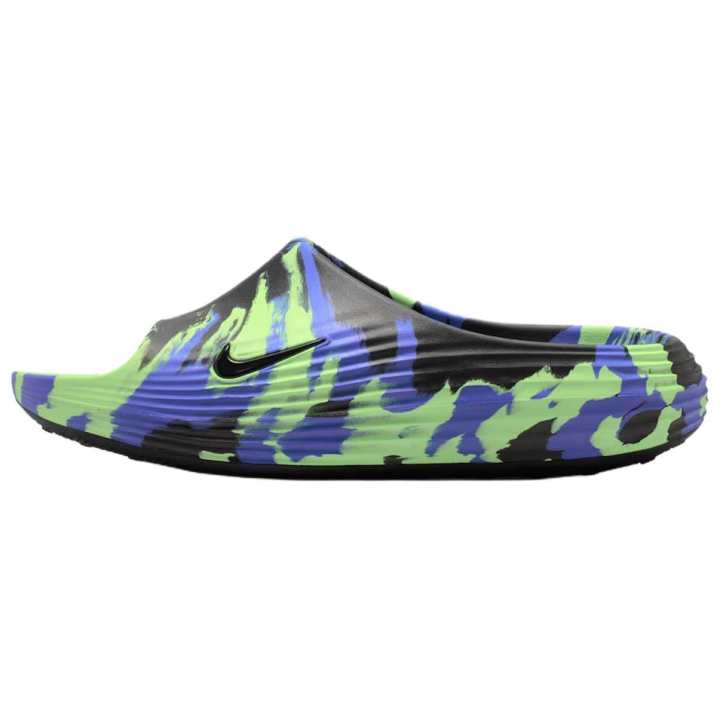 Nike Nike ReactX Rejuven8 Slide Slippers Men's Black Green Blue