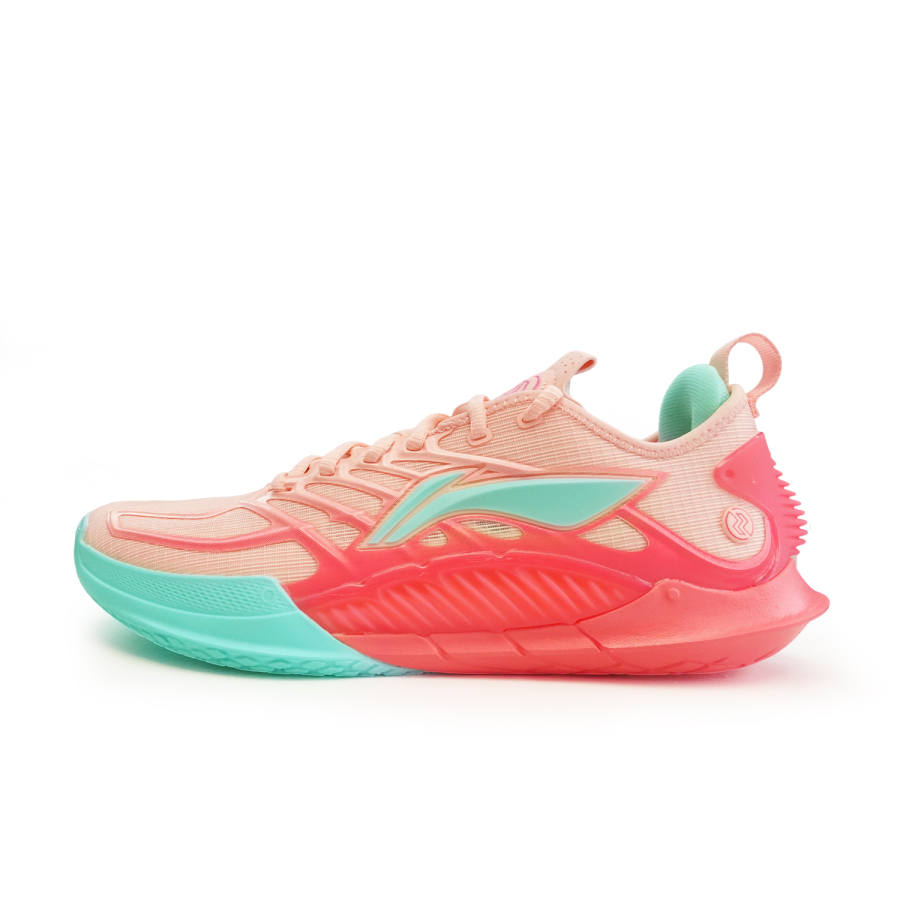 Li-Ning Li Ning Speed 12 Cushioning Abrasion Resistant Low top Basketball Shoes Men's Pink