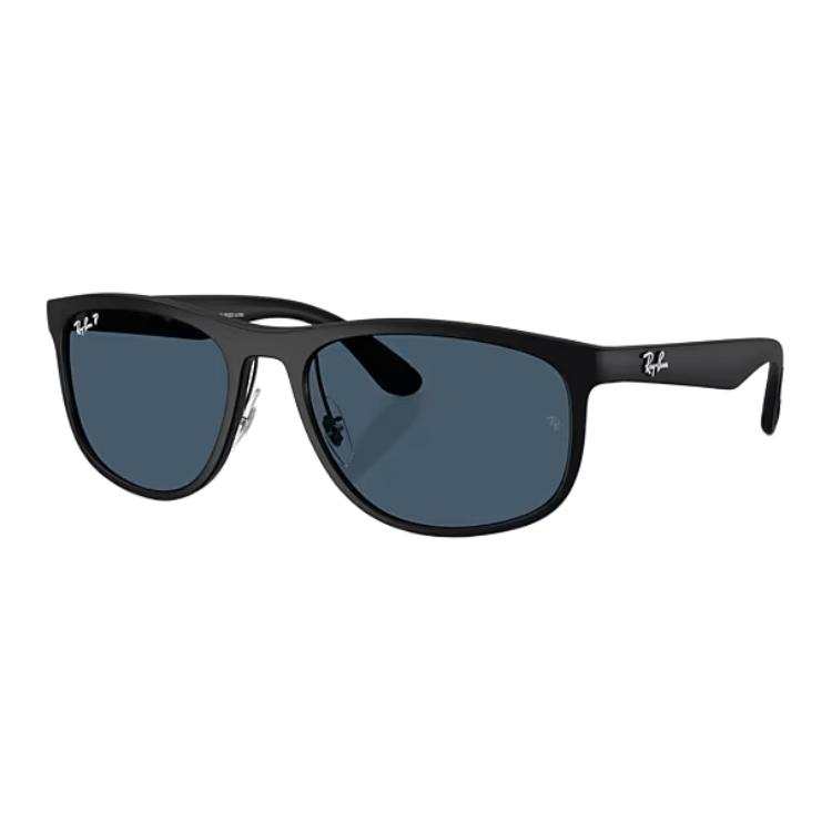 RayBan RayBan Polyether Ketone Square Sunglasses Unisex Matte Sand Black