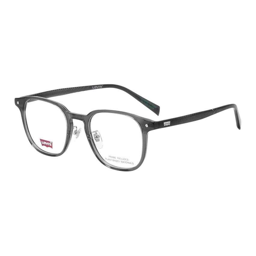 Levis Plate Oval Prescription Glasses Unisex Transparent Gray