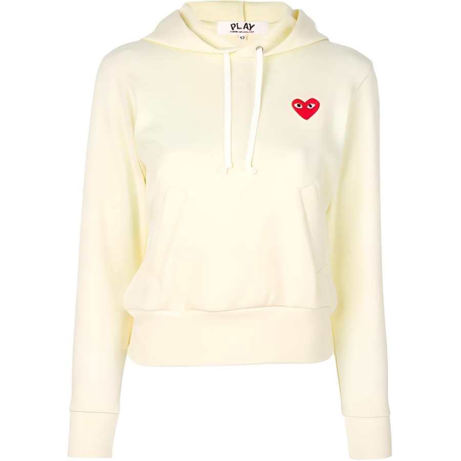 CDG Play CDG Play Sweatshirt Unisex Ivory