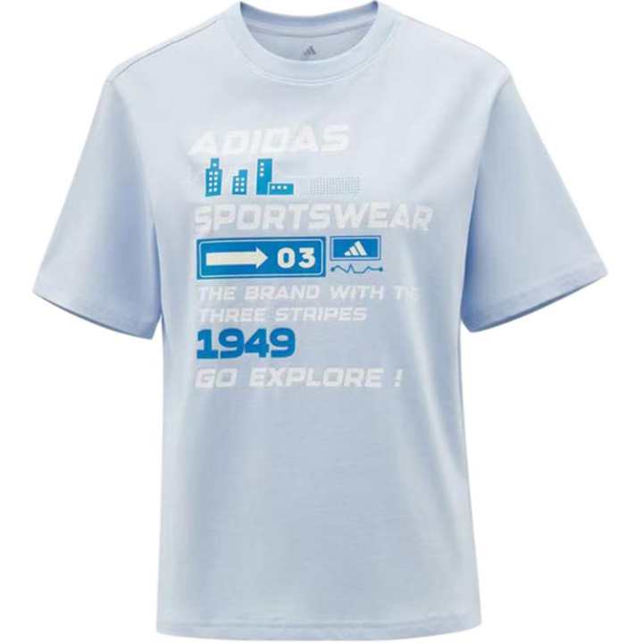Adidas Adidas Kids T Shirts Crew Neck Moderate