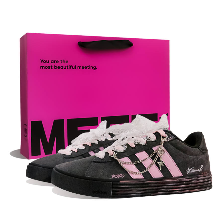 Adidas Adidas Daily 4.0 BLACK&PINK Shopping Bag, Valentine's Day, Couple, Special Offer, Girlfriend