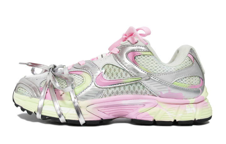 Nike Nike V5 RNR Lightweight Low top Running Shoes Women's Pink Silver Green