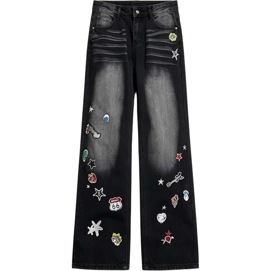 Lnga Landgre Jeans Men's Moderate Straight Fit Pants