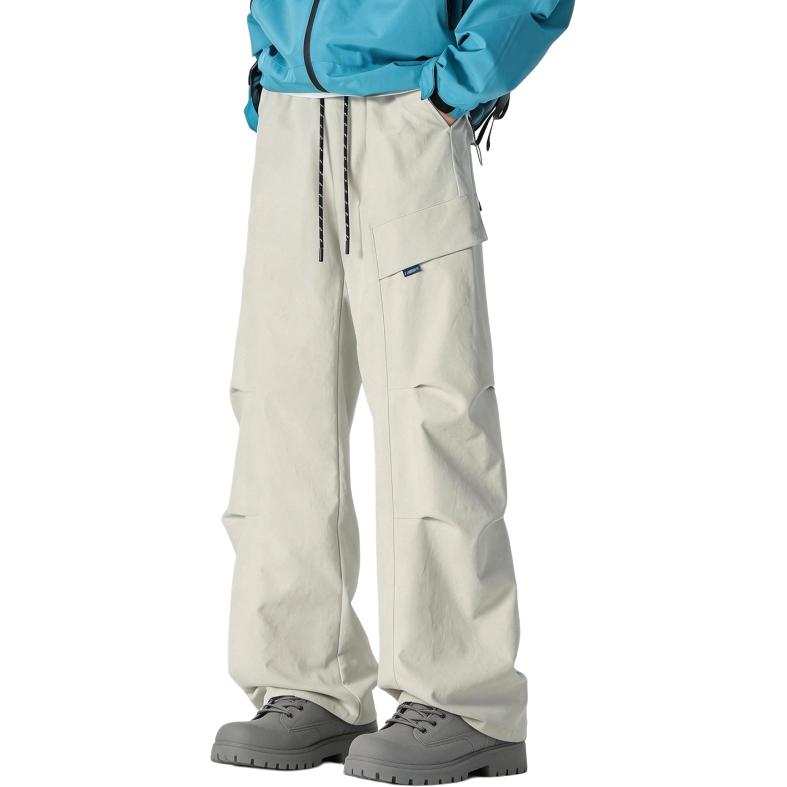 Tonlion Casual Pants Unisex Moderate Cargo Pants