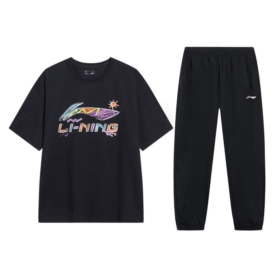 Li-Ning Li Ning Summer Casual Sportswear Men's Black