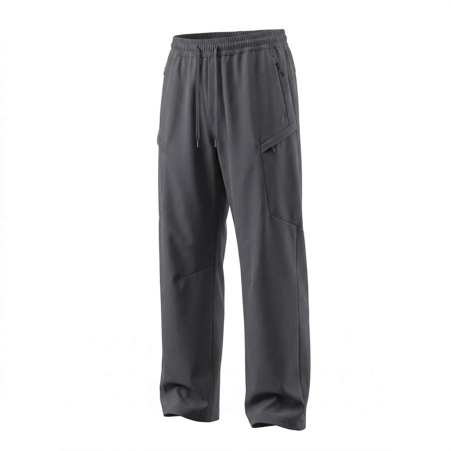 Hodo Casual Pants Unisex Moderate Straight Fit Pants
