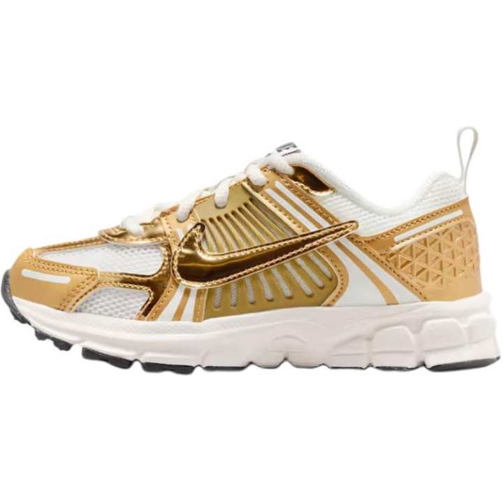 Nike Nike Vomero 5 Breathable Low top Running Shoes White Gold Kids'
