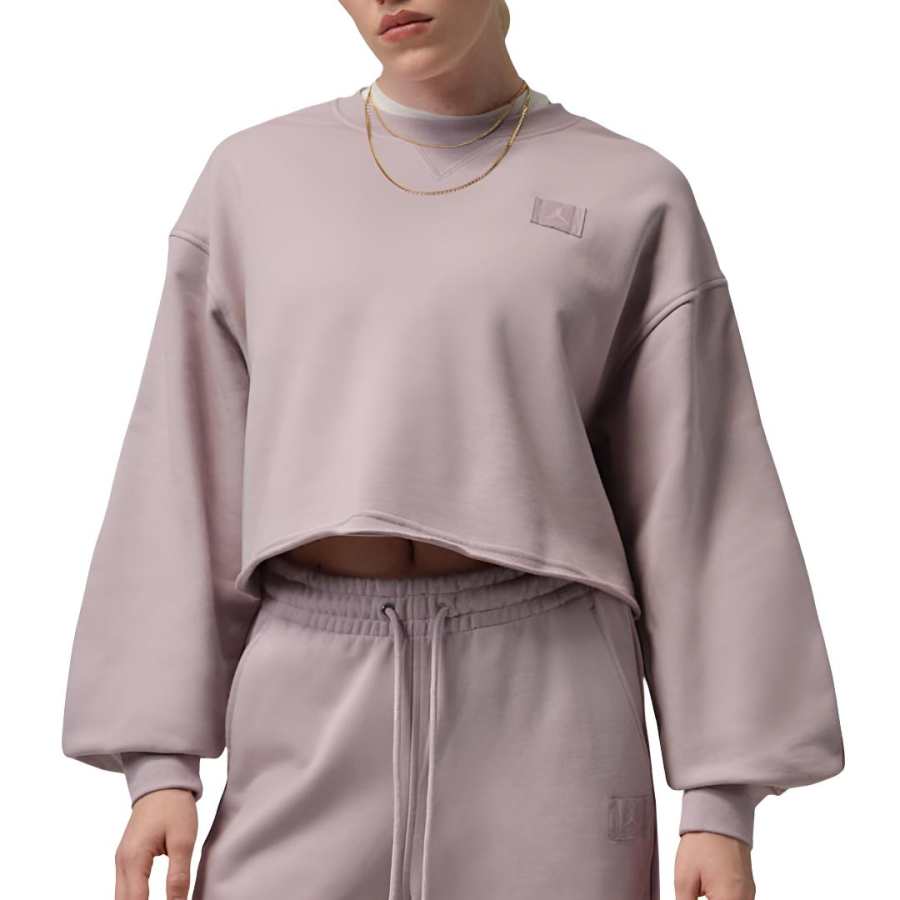 Jordan Jordan Flight Fleece Women's Mod-Crop Crew-Neck Sweatshirt