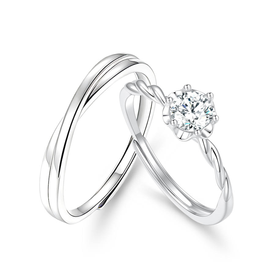 Barbie Synthetic Cubic Zirconia Rings Unisex