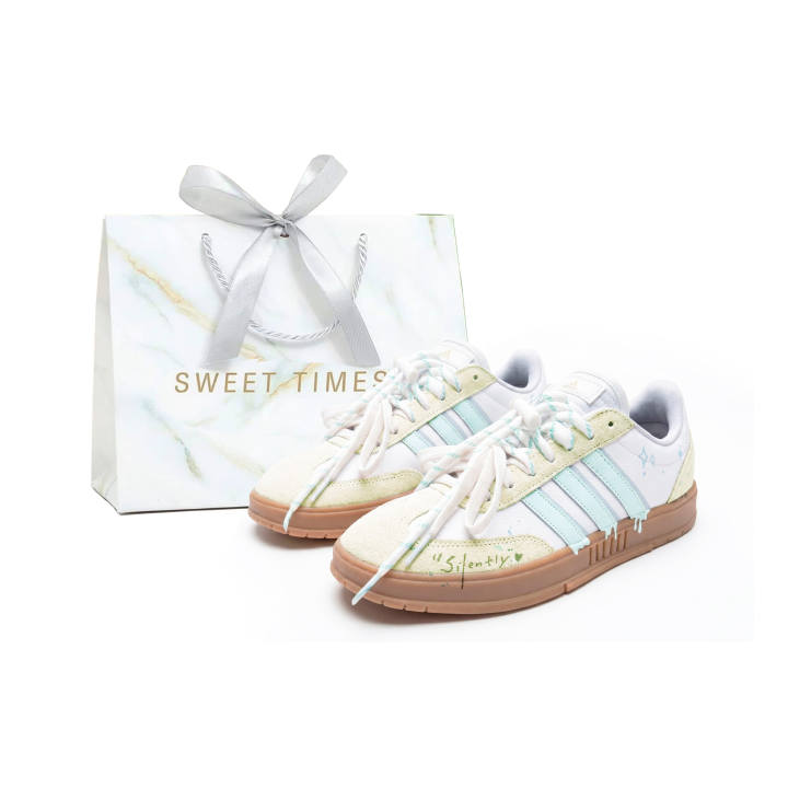 Adidas Adidas Gradas Low top Skateboard Shoes Unisex White/Light Green