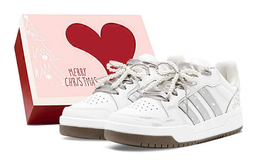 Adidas Adidas ENTRAP White Chocolate Milk Coffee, Heart, Stars, Premium Aesthetic, Classic And Versatile Skateboard Shoes