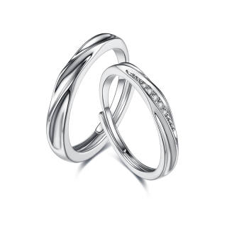 CIROCCO Zircon Brass Rings Unisex