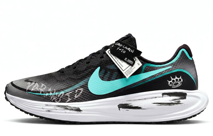 Nike Nike REVOLUTION 8 Mesh Cushioning Low top Casual City Commuting Running Shoes Men's Black White