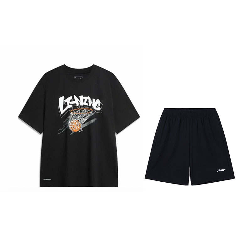 Li-Ning Li Ning Casual Sportswear Men's Black/Black