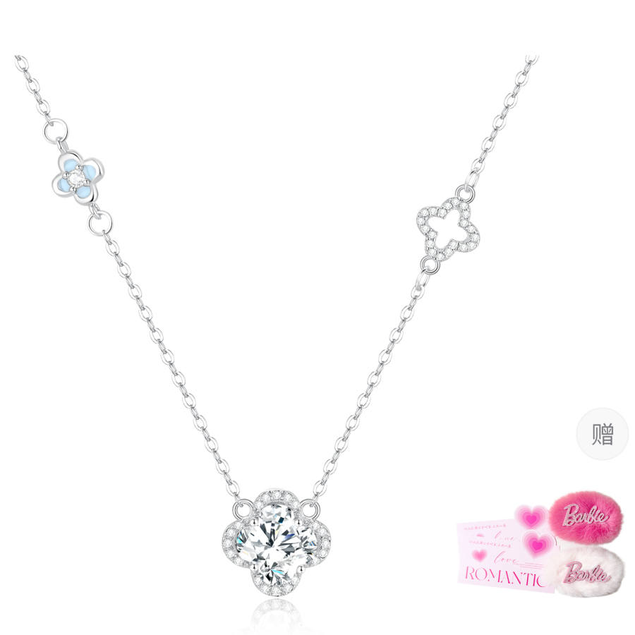Barbie Swarovski Crystal Necklaces Unisex