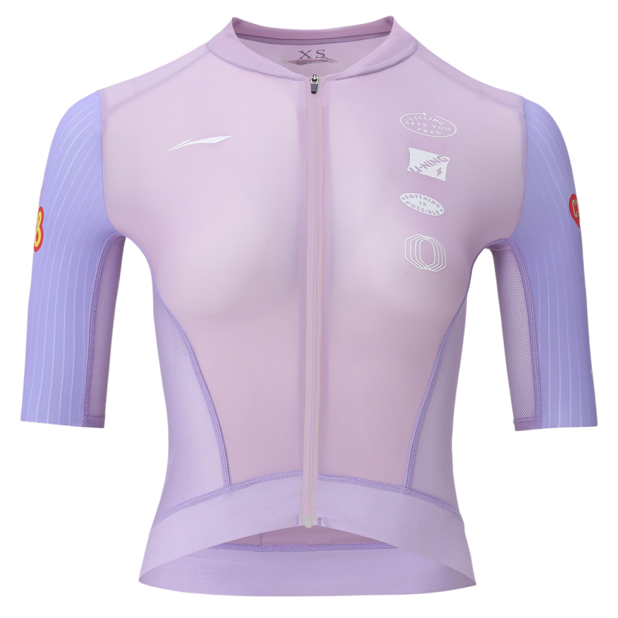 Li-Ning Li Ning Short Sleeved Cycling Clothing Women's
