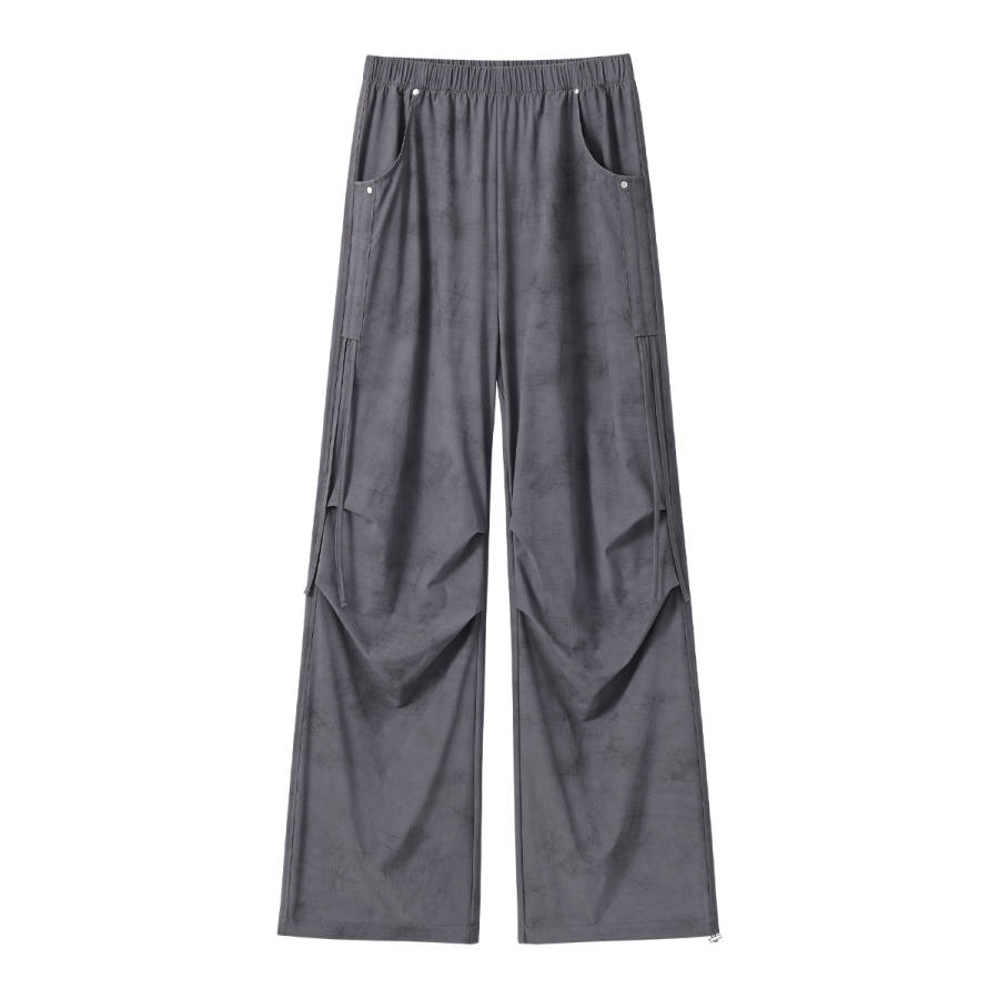 Tonlion Casual Pants Women's Thin Wide Leg Pants