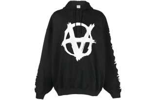 Vetements Sweatshirt Men's Black