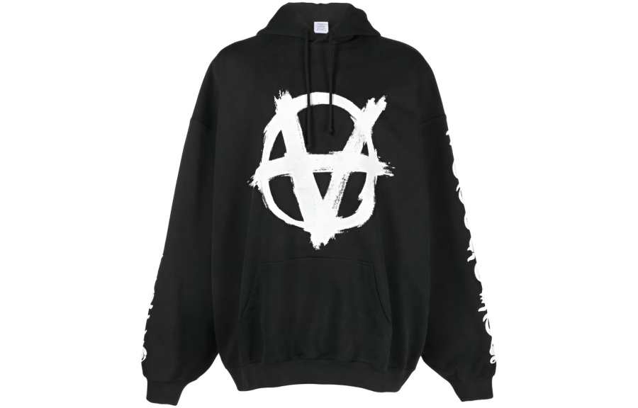 Vetements Sweatshirt Men's Black