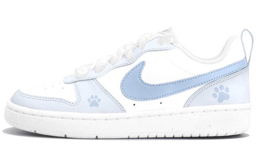 Nike Nike Court Borough Blue Seal Low top Kids' Skateboarding Shoes Blue Teenagers