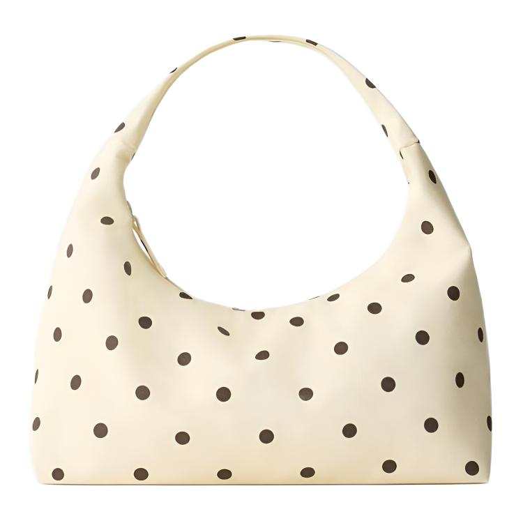 ZARA Cotton With Polyester Shoulder Bag Women's Yellow