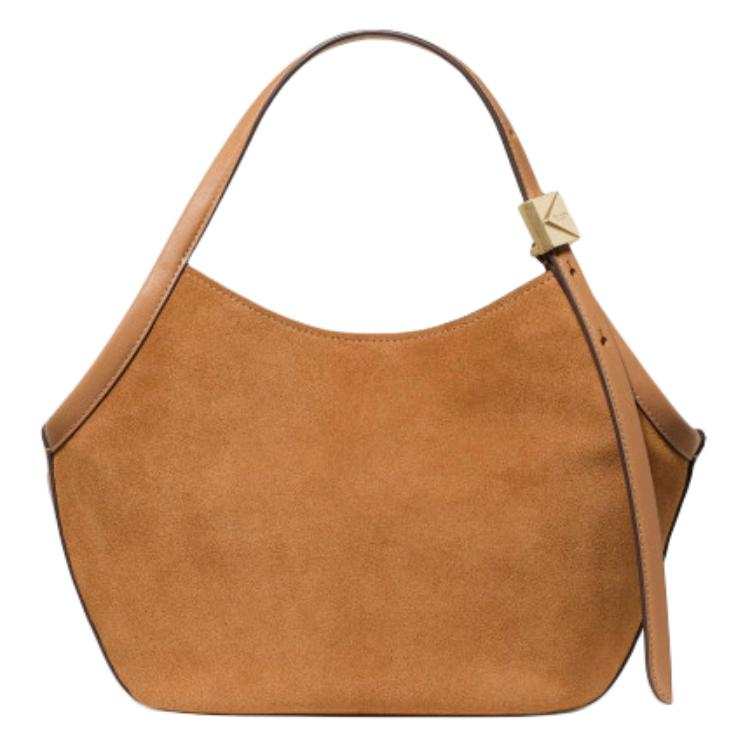 Kate Spade Cow Split Leather Tote Bag, Shoulder Bag Small Women's Earthy Brown