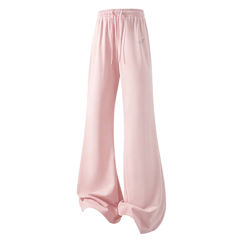 Tonlion Casual Pants Women's Thin Bootcut Pants