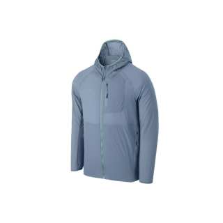 HOKA ONE ONE Jackets Men's Twilight Rock Blue Hooded Non Detachable Moderate Other