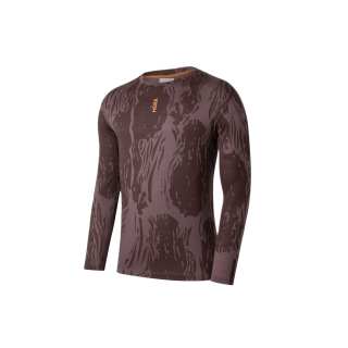 HOKA ONE ONE T Shirts Men's Walnut Brown Crew Neck Moderate