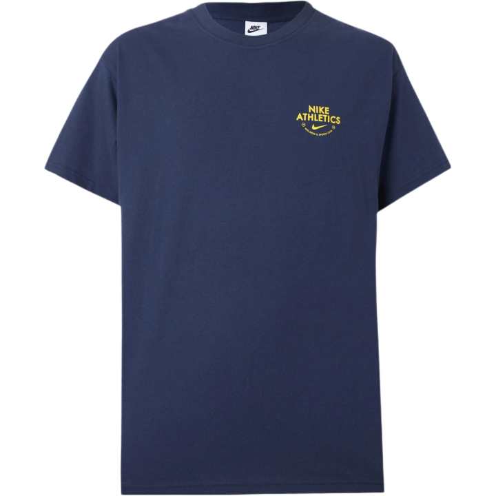 Nike Nike Sportswear T Shirts Men's Midnight Blue Crew Neck Other