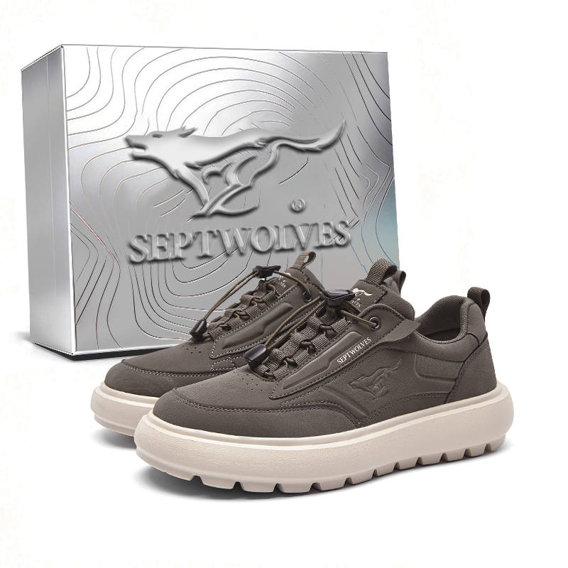 SEPTWOLVES Thermal Abrasion Resistant Slip Resistant Low top Skateboard Shoes Men's