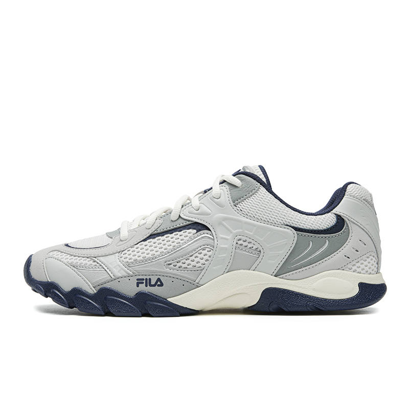 FILA GT ZERO Abrasion Resistant, Breathable, Lightweight Low top Chunky Sneakers Men's White In White/Lotus Gray