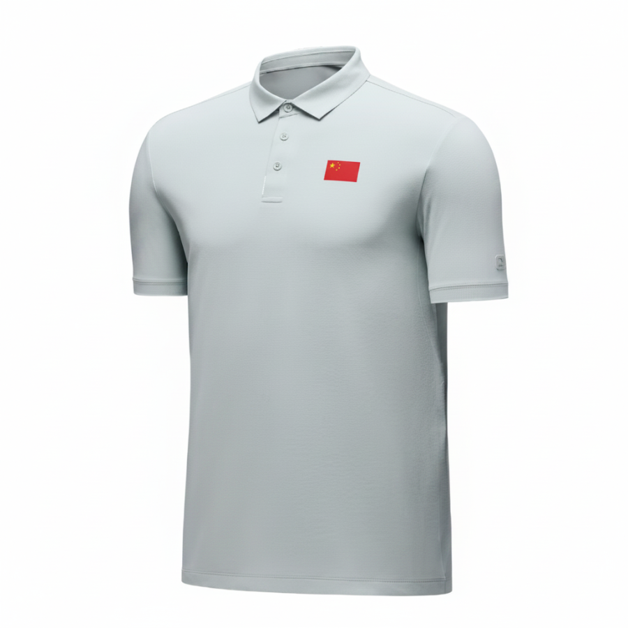 Anta Variety Training Collection Polo Shirt Men's Light Cloud Green