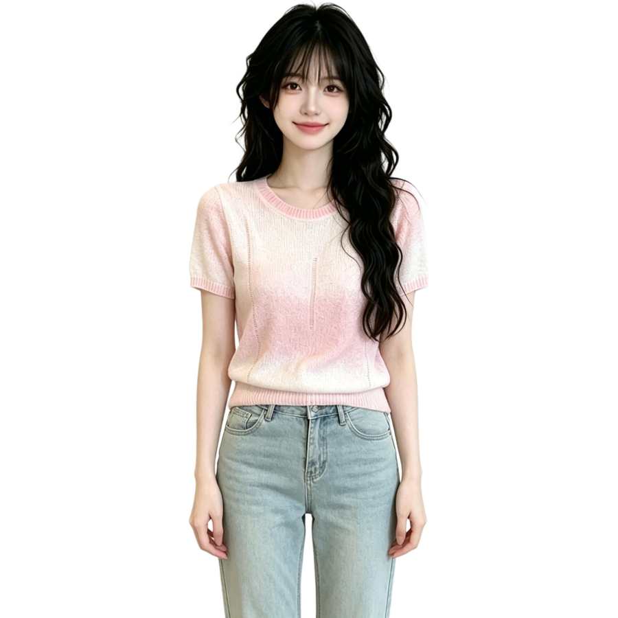 JBBCN T Shirts Women's Crew Neck