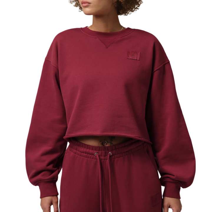 Jordan Jordan Flight Fleece Women's Mod-Crop Crew-Neck Sweatshirt