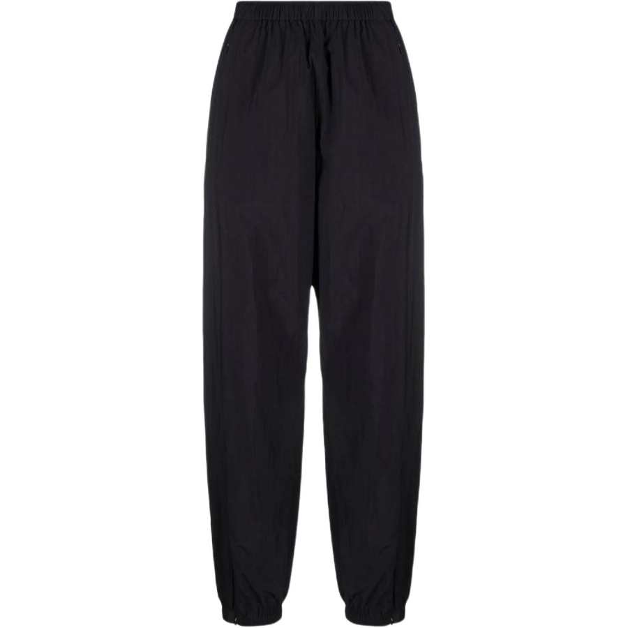 Y-3 Y 3 Knitted Sweatpants Women's Black Moderate Cuffed Pants